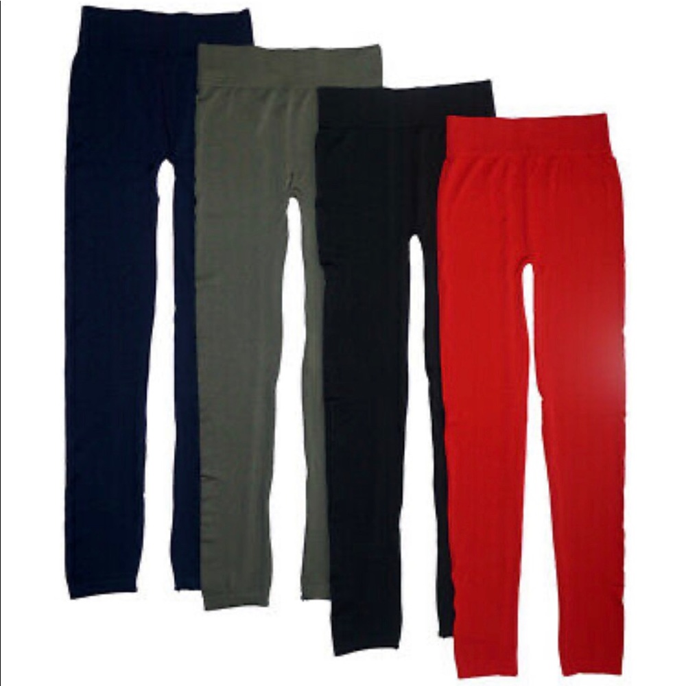 Sensational Women’s 4-Pack Assorted Color Leggings